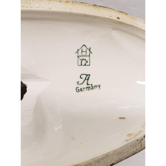 KATZHUTTE ART DECO PORCELAIN FIGURINE DANCING COUPLE C.1930'S GOLDSCHEIDER ERA - Picture 7 of 12